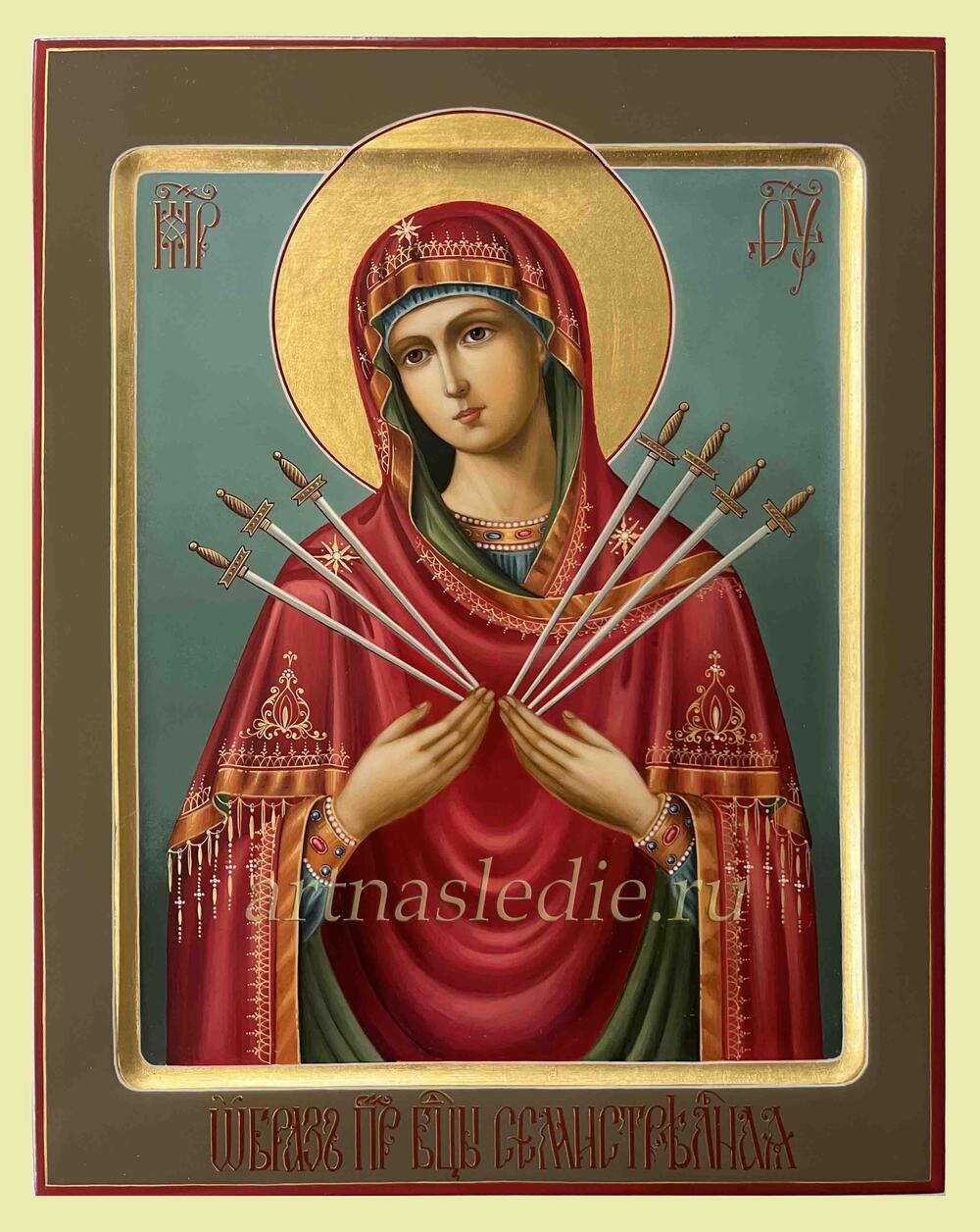 Икона Семистрельная  Богородица Арт.3283
