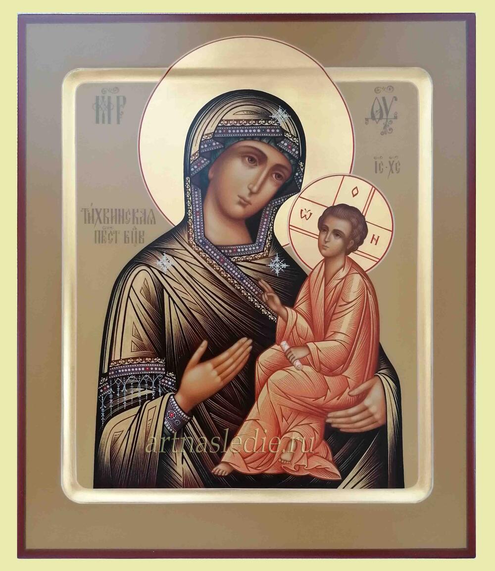 Икона Тихвинская Пресвятая Богородица Арт.1965