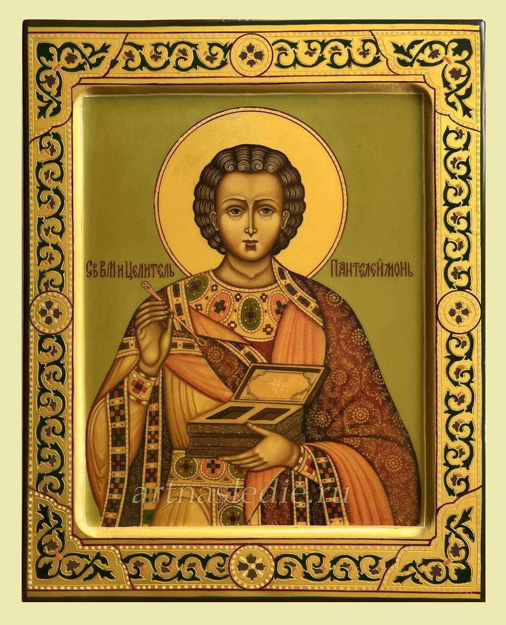 Икона Пантелеймон Святой Великомученик Арт.0062