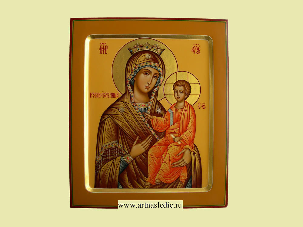 Икона Избавительница Образ Пресвятой Богородицы Арт.0400