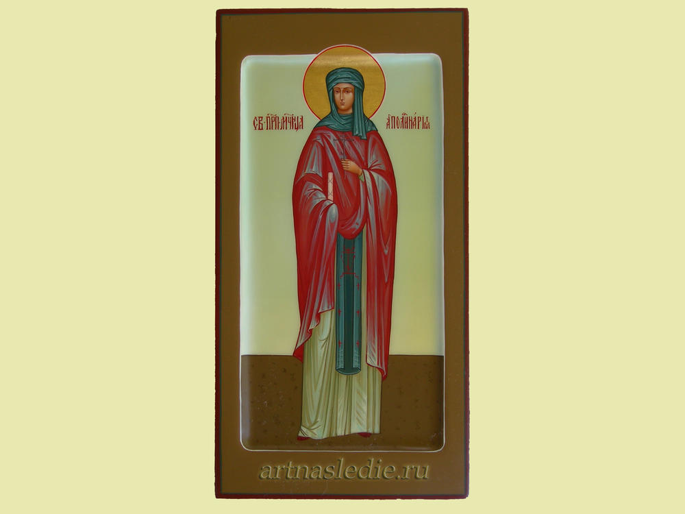Икона Аполлинария Святая Преподобная Арт.0620