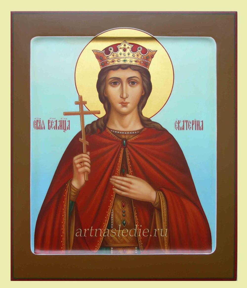 Икона Екатерина Святая Великомученица. Арт.1082