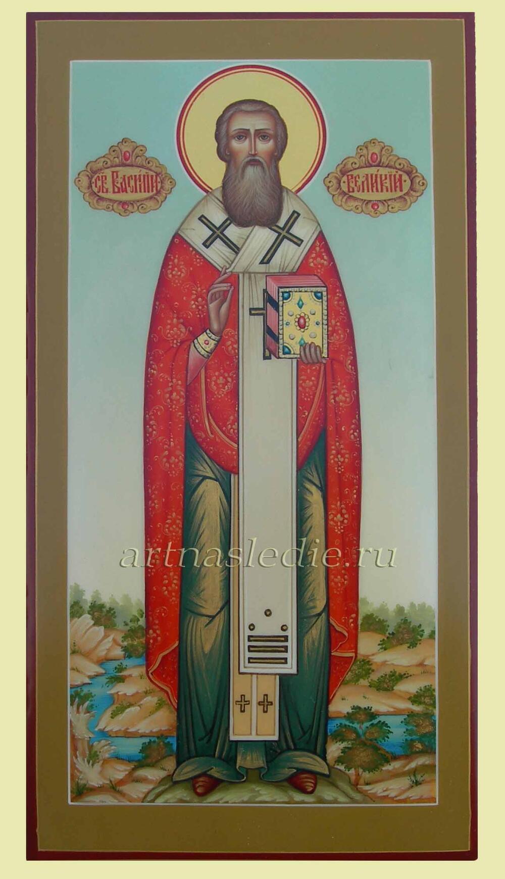 Икона Василий Великий Святитель Арт.0088