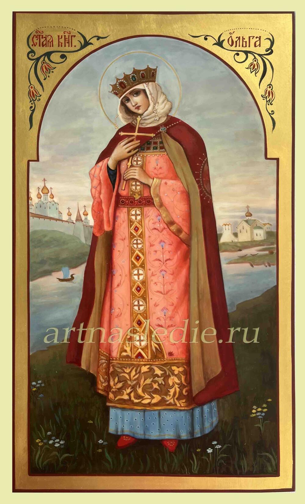 Икона Ольга Святая Равноапостольная Княгиня Арт.3783