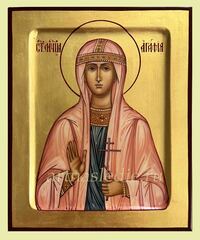 Икона Агафия (Агафья) Сицилийская (Панормская) Святая Мученица Арт.3891