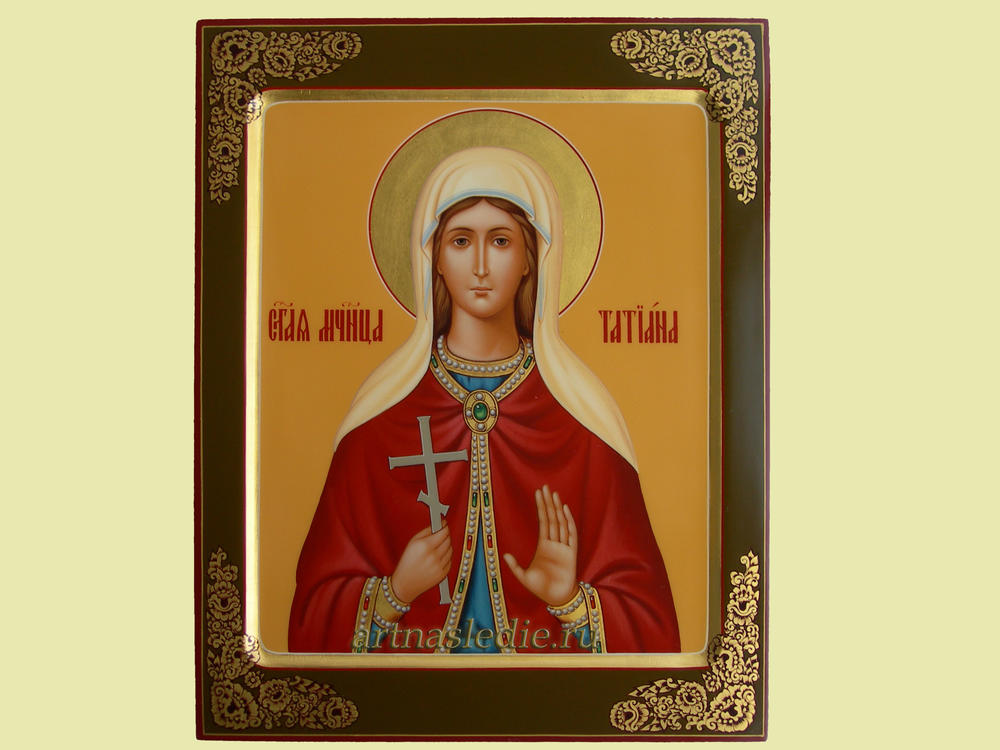 Икона Татиана (Татьяна) Святая Мученица Арт.0044
